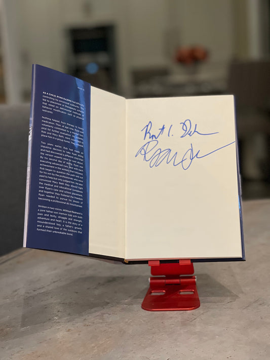 Signed copy of Without Restraint